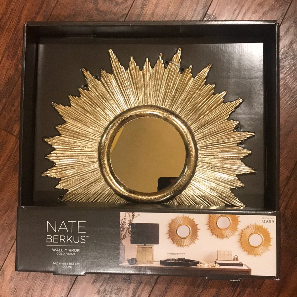 Gold Wall Mirror